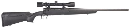 Savage Arms 57256 Axis XP Full Size 223 Rem 4+1 22" Matte Black Sporter Barrel, Matte Black Carbon Steel Receiver Drilled & Tapped, Matte Black Fixed Synthetic Stock, Weaver 3-9x40mm Scope, Right Hand