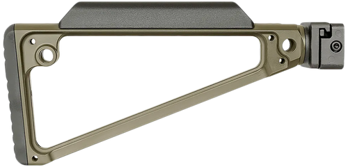 Midwest Industries MITRISFODG Triangle Side Folding Stock ODG 6061 Aluminum