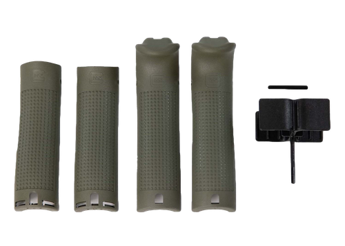 Glock 39841  Backstrap/Beavertail Set Battlefield Green Polymer