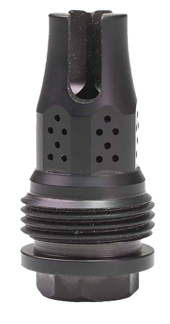 Jk Armament JKMDHDCF24 War Eagle Compensator/Flash Hider 30Cal 5/8"x24 Stainless Steel Nitride Black