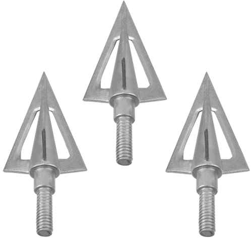 Allen 14615 Ion Fixed Blade Broadhead Gray 3 Pack