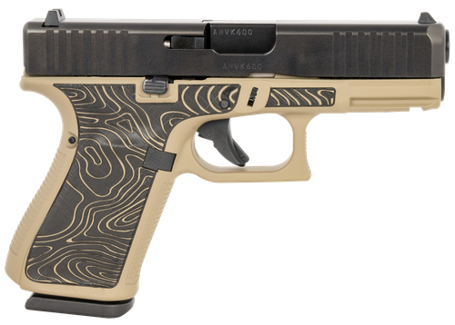 Glock UA195S204EXPCT G19 Gen5 Compact Frame 9mm Luger 15+1 4.02" Black GMB Barrel Serrated Expedition Cerakote Polymer Frame w/Picatinny Rail Ambidextrous, USA Made