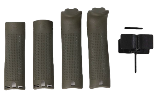 Glock 39843  Backstrap/Beavertail Set Battlefield Green Polymer