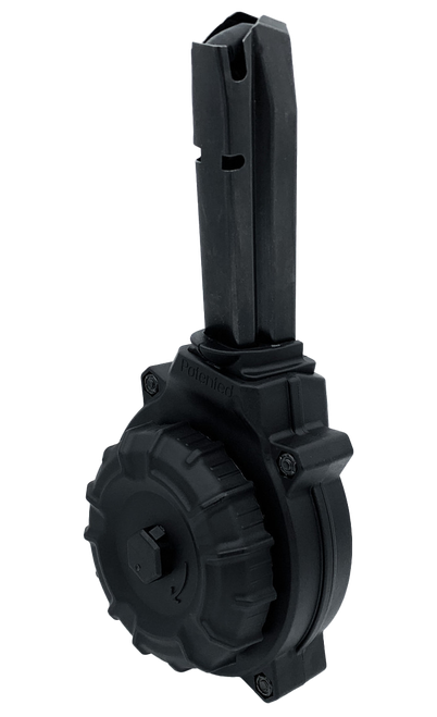 ProMag DRMA64   50rds Drum 40 S&W Black Polymer