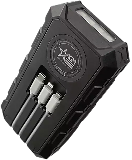 AGM Global Vision 6628XPB31 Solar Power Bank  Black 5V