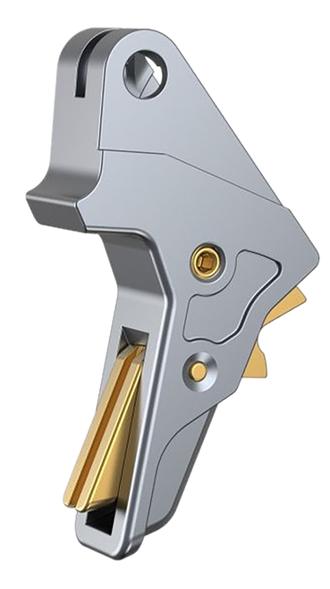Tyrant CNC TDMPTRIGFSCGREY/GOLD   Gray Fits S&W M&P Full-Size & Compact