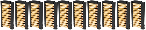 Kel-Tec PR5750010 PR-5.7 Stripper Clip 10rd Black Polymer 10 Pack