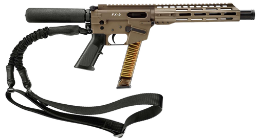 FREEDOM ORDNANCE FX9P10T-FDE  9MM 10"TUBE  31R FDE