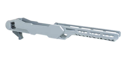 Timber Creek Outdoors ERC1022T Enforcer Rifle Chassis Tungsten Aluminum Fits Ruger 10/22 Compatible w/ MSR Buffer Tubes