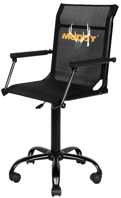 Muddy MUDRSC Swivel Chair Roller Black Flex-Tek/Steel