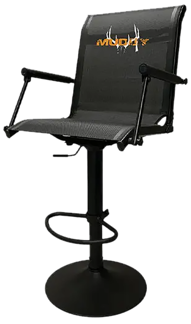 Muddy MUDMGS600 Swivel Extreme Ground Seat Black Flex-Tek/Steel