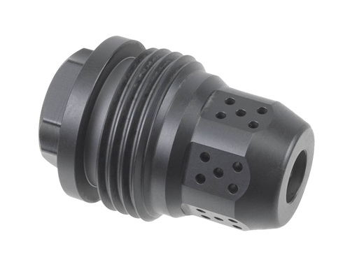Jk Armament JKMDHDBE28 Bald Eagle Compensator 22Cal Fits 1/2"x28 Stainless Steel Nitride Black
