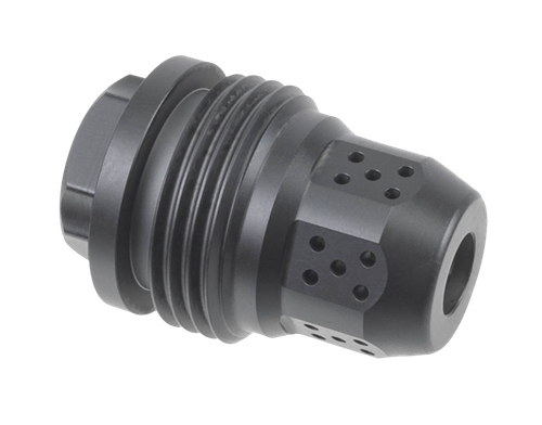 Jk Armament JKMDHDBE28 Bald Eagle Compensator 22Cal Fits 1/2"x28 Stainless Steel Nitride Black