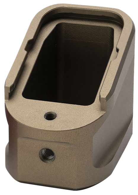Strike Industries EMPALG17FDE Extended Mag Plate  Fits Glock G17 Fits Glock G22 Flat Dark Earth 6061 T-6 Aluminum