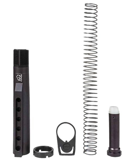Tapco TAP22058 Buffer Tube Kit Black AR Platform