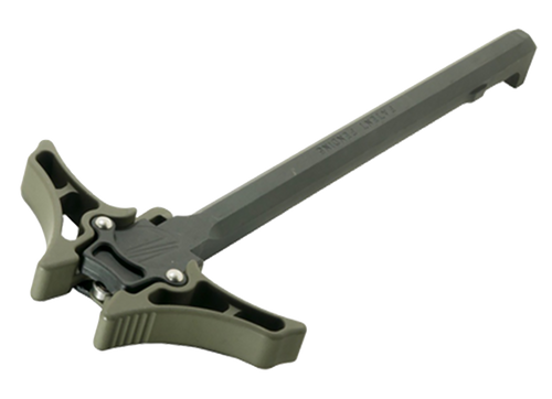 Timber Creek Outdoors AR10AMBICHOD Enforcer Charging Handle AR-10 OD Green Billet Aluminum Ambidextrous