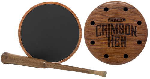 Foxpro CRIMSONALU Crimson Aluminum Friction Turkey Sounds Cherry Wood