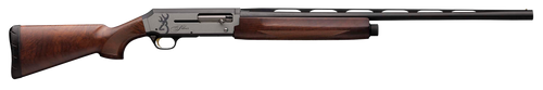 Browning 011413304 Silver Field 12 Gauge 28" 3" 4+1, Alloy Receiver With Silver/Matte Black  Bi-Tone  Finish, Satin Turkish Walnut Stock  With Cut Checkering
