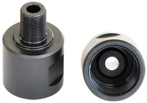 Griffin Armament 24MM1228A Suppressor Mount Thread Adapter 1/2"x28 Melonite QPQ Black