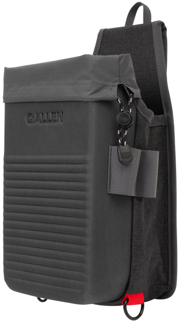 Allen 8334 Competitor Double Compartment Shell Bag Gray Molded EVA 12 Gauge