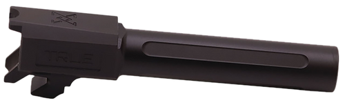 True Precision Inc TPSHCPBXBL Springfield  9mm Luger 3.70" Fluted Black Nitride Stainless Steel, Fits Springfield Hellcat Pro