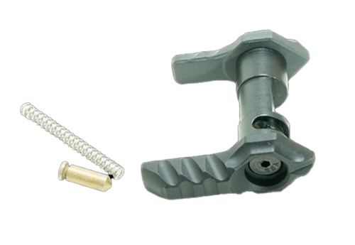 Timber Creek Outdoors GAMBISSBL Greyman Safety Selector Black Aluminum
