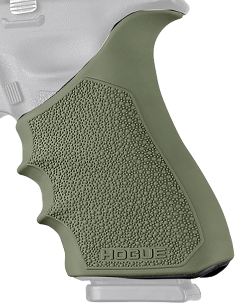 Hogue 17031 Grip Sleeve Handall Beavertail OD Green Rubber