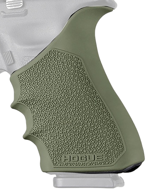 Hogue 17031 Grip Sleeve Handall Beavertail OD Green Rubber