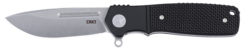 CRKT K246KXP Homefront  EDC Compact 2.91" Folding Aluminum/G10 Plain Stonewashed S35VN SS Blade, Black G10 Handle