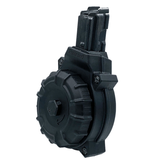ProMag DRMA106   50rd Drum 9mm Fits H&K MP5/PTR9 Black