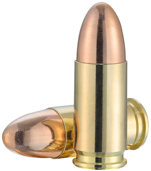 Norma Ammunition 801902412   9mm 158gr Total Metal Jacket 50 Per Box/20 Case