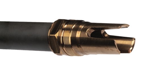 Q LLC ACCFH3/4-24 Flash Hider  7.62 Steel 3/4"x24 Threads 2.13" OAL