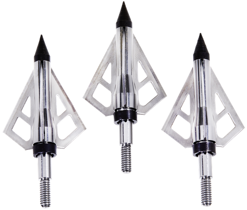 Allen 14625 Optimus Broadhead Stainless Steel Blades Silver 3 Pack