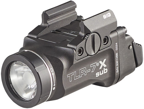 Streamlight 69406 TLR-7 X Sub USB  Black Anodized 500 Lumens  White LED Sig Sauer P365/P365 XL