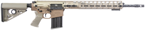 Larue Tactical LTMRGGS65CM20FDE LT10  6.5 Creedmoor 20+1 20" R.A.T. Stock A-P.E.G. Grip FDE