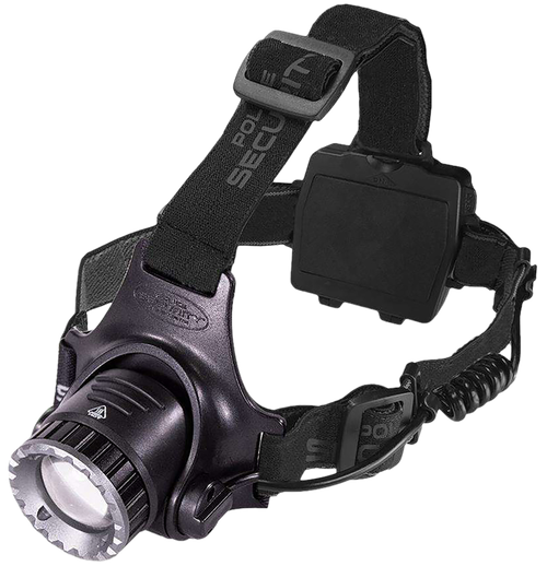 Lb Marketing 97745 Long Throw Headlamp  Black Aluminum LED 470 Lumens 500 Meters Beam Distance