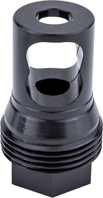 Kgm Suppressors A-TMB-S-3M SR25 Taper Muzzle Brake Black Nitride Steel 3/4"x24 Threads