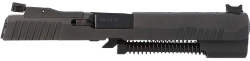Sig Sauer 8901572 P320 Slide Assembly 9mm Luger Black Stainless Steel Optic Ready/Serrated Slide