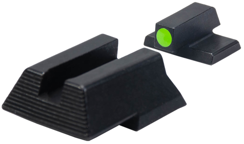 HK 51000932 Night Sight Set  Iron Sight Green Tritium Black Frame Fits HK VP9/VP40/P30/HK45