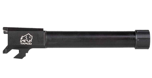 Tapco TAP22027 Springfield 9mm Luger Threaded Black Melonite Stainless Steel, Fits Springfield Hellcat Pro