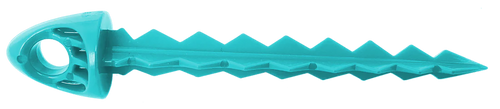 Targettack Llc  Targettack  Teal Green Polycarbonate Plastic 3" For Paper/Vinyl Targets 6 Pack