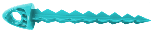 Targettack Llc  Targettack  Teal Green Polycarbonate Plastic 3" For Paper/Vinyl Targets 6 Pack