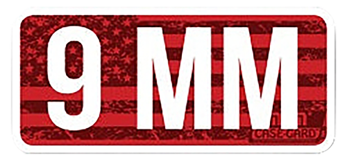 MTM Case-Gard CL9MM  Ammo Caliber Labels