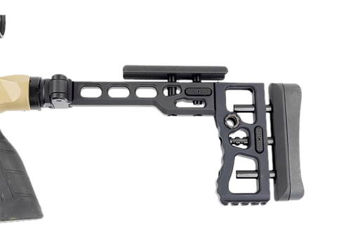 Samson 040616801 S.A.S Folding Stock Black Anodized Aluminum