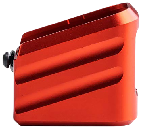 Cross Armory CRG+0MEG17RD Magazine Extension  Fits Glock 17/22/31 Gen 1-5 Red Aluminum