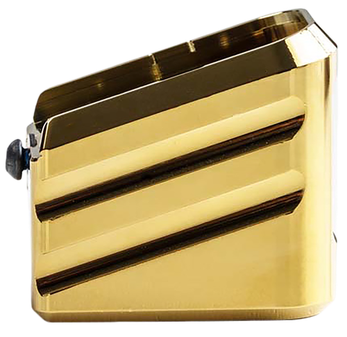 Cross Armory CRG+0MEG17GD Magazine Extension  Fits Glock 17/22/31 Gen 1-5 Gold Aluminum