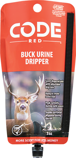 Code Blue OA1423  Buck Urine Deer 3 oz Dripper