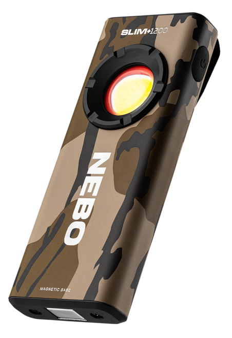 NEBO NEBPOC0011  Pocket Light Mossy Oak Bottomland Aluminum 1200 Lumens