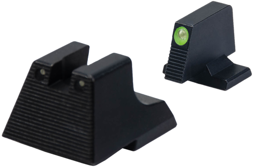 HK 51000935   Green Tritium Black Frame Fits HK VP/HK45/P30