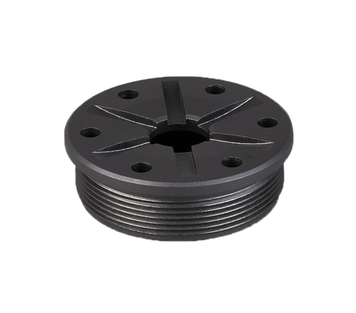 SilencerCo AC5126 Bravo Front Cap 9mm Fits Matte Black